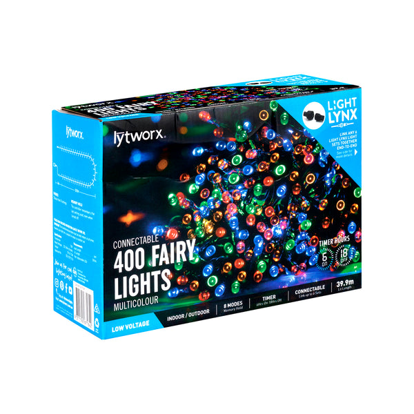 Lytworx Multicolour Connectable 400 Fairy Lights