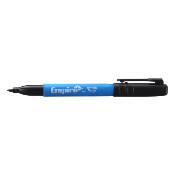 Empire Black Fine Tip Worksite Marker Pen