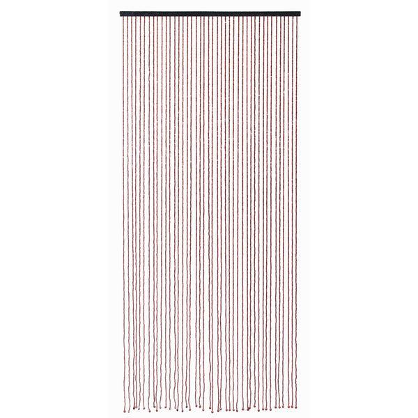 Pillar 90 x 200cm Teak Bali Bead Door Curtain
