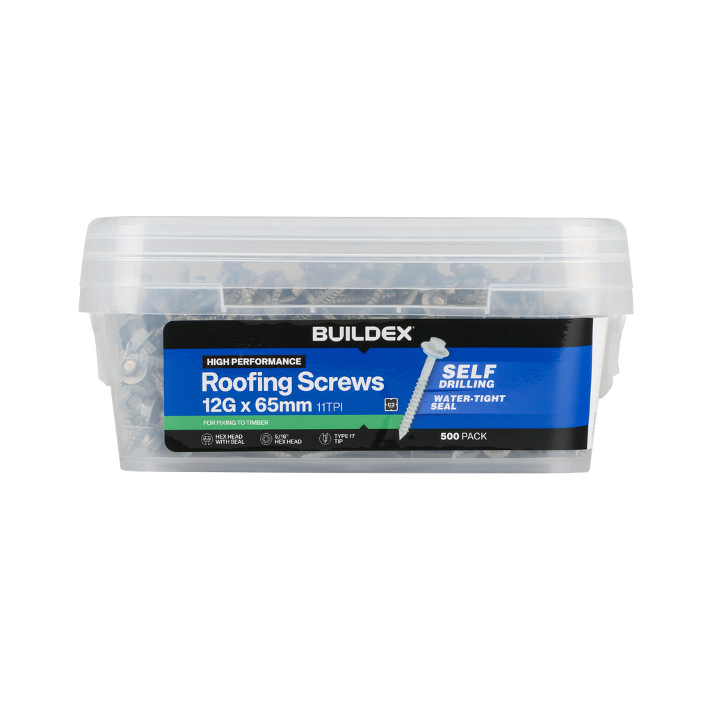 Buildex Roofing Screw 12GX65 - Box 500 - Image 2 of 2