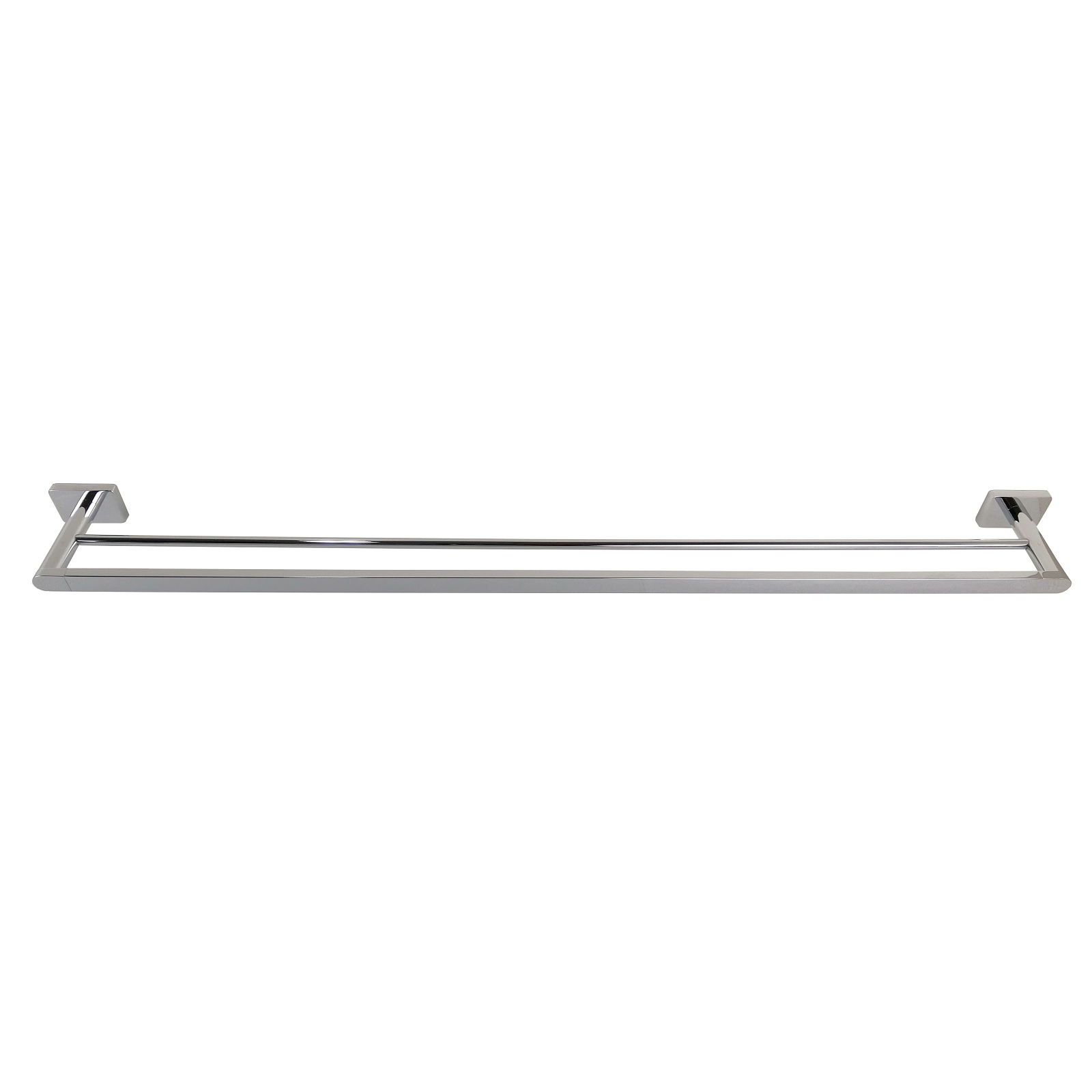 Barelli Rigoni 600mm Chrome Double Towel Rail - 600mm - Image 1 of 7