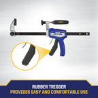 IRWIN 300mm Quick Grip Hybrid Bar Clamp - Image 4 of 9
