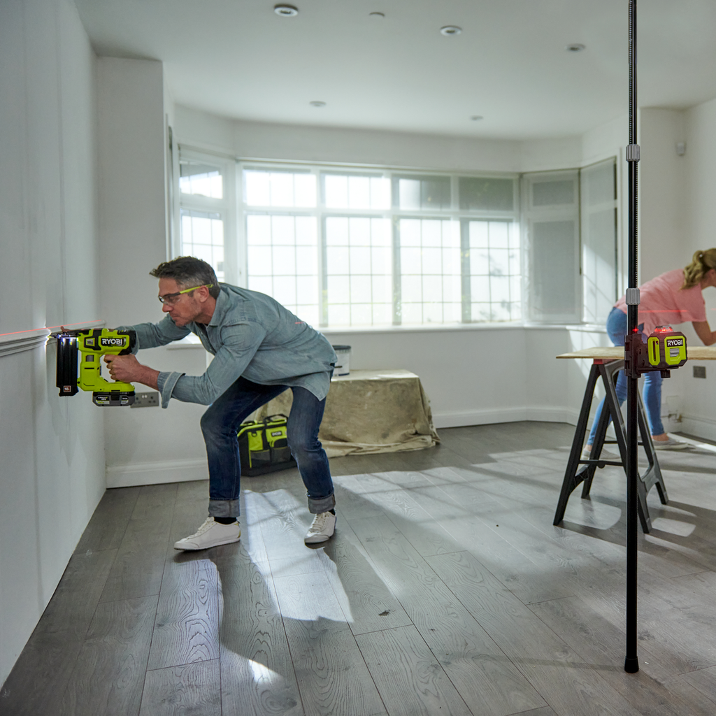 Ryobi 25m 360° Green Line Laser - Image 5 of 9