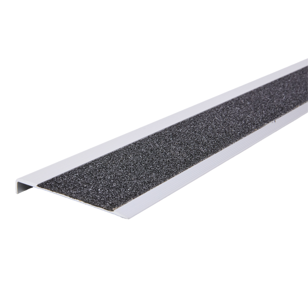 Brutus 75 x 1200mm Black Aluminium Stair Tread