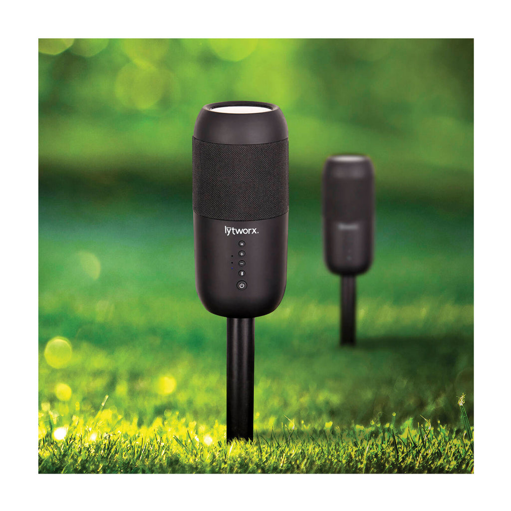 Lytworx Solar/USB Portable Bluetooth Speakers - 2 Pack - Image 2 of 2