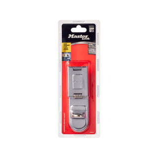 Master Lock 160mm Single Hinged Hasp and Staple