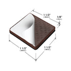 CB150_Gorilla-Pads-32mm-Square_Dimensional