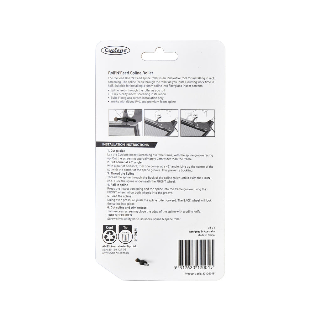 Cyclone Roll 'N' Feed Spline Roller - Image 3 of 3