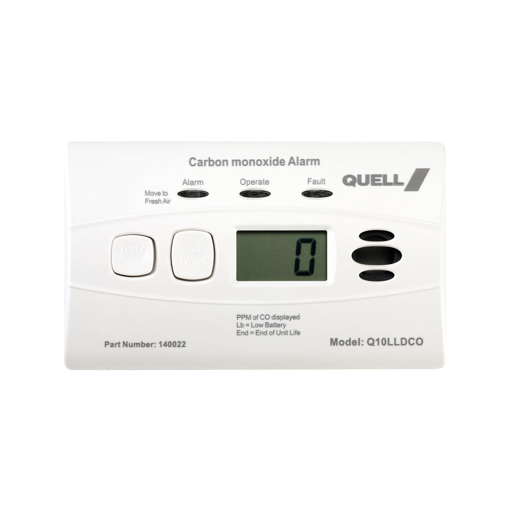 CO2 alarm out of package front