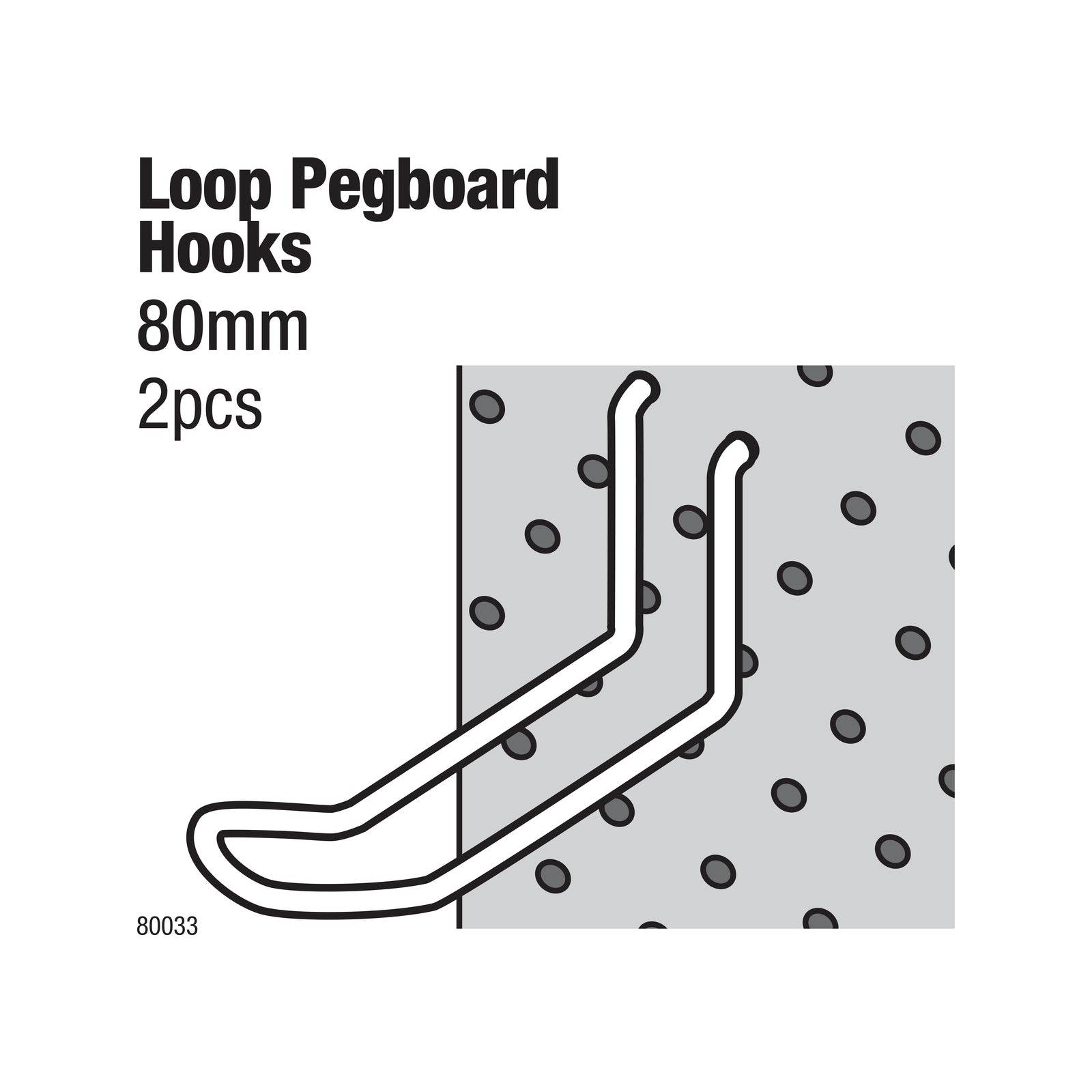 Everhang Hooks Pegboard Loop - 2 Pack - Image 3 of 3