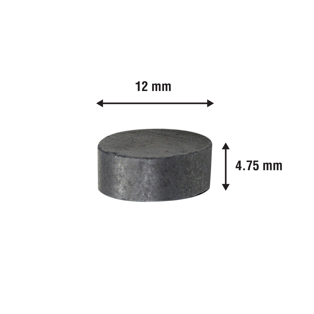 Everhang 12mm Ceramic Disc Magnet - 10 Pack - Image 2 of 5