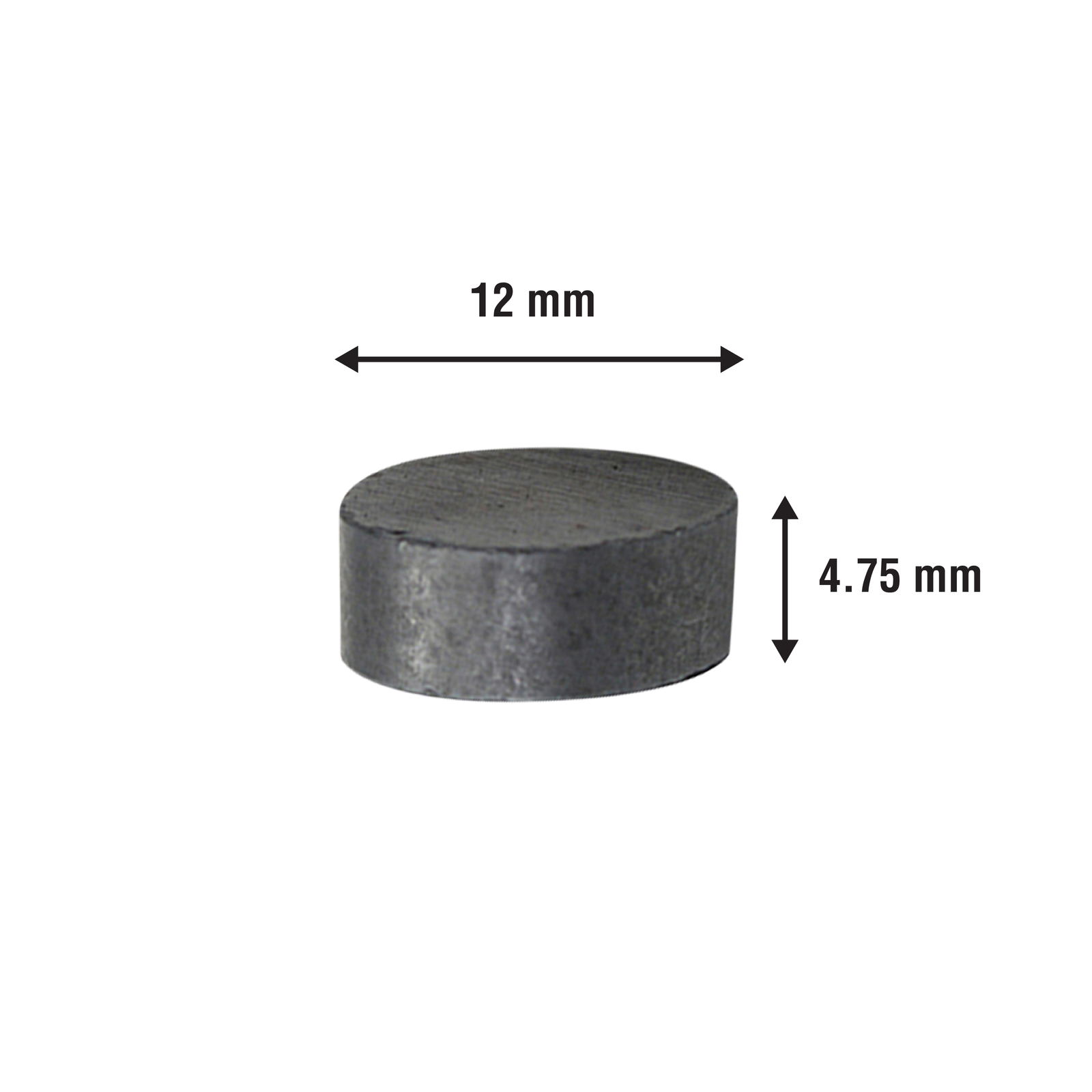 Everhang 12mm Ceramic Disc Magnet - 10 Pack - Image 2 of 5