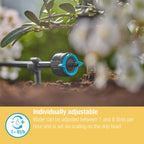 GARDENA Micro Irrigation Adjustable Endline Drip Head 1–8 l/h Pressure Compensating - 5 Pack - Image 4 of 9