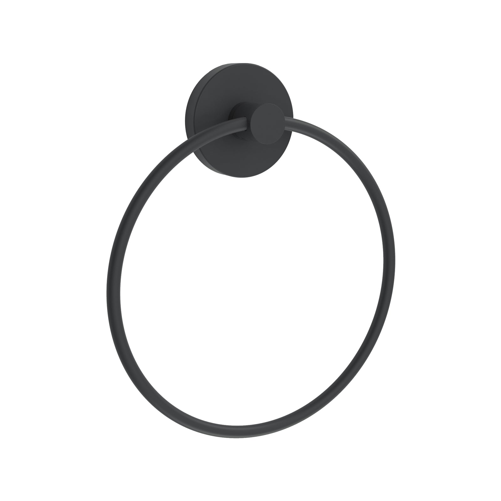 Fusion-Loc 8kg Matte Black Estate Towel Ring - Image 1 of 4