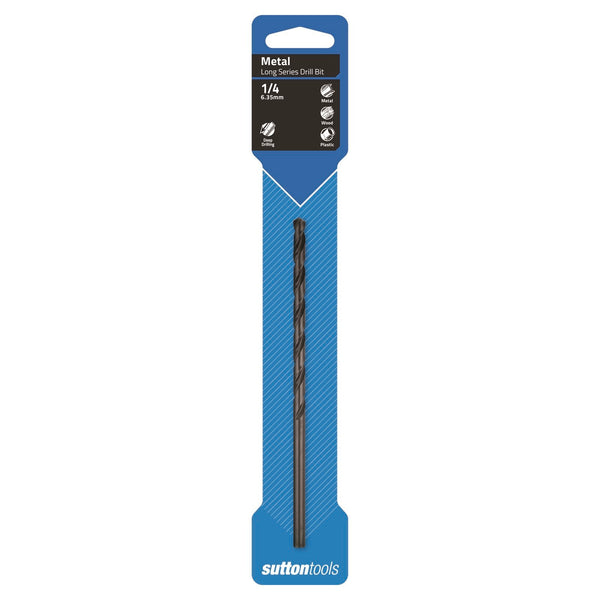 Sutton Tools 1/4" Long Series Jobber Drill Bit