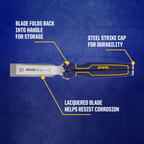 IRWIN Marples 25mm Folding Pocket Chisel - Image 5 of 7