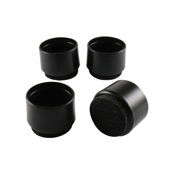 Surface Gard 22mm Round External Felt Based Chair Tips - 4 Pack