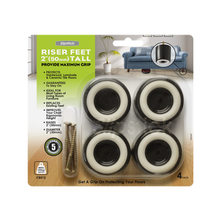 Slipstick 50mm Furniture Heavy Duty Riser Tall - Set of 4