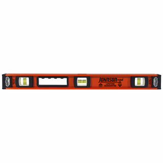Johnson 600mm / 24 Inch Heavy Duty I-Beam Aluminium Level
