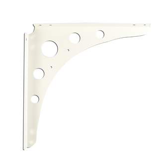 Carinya 200 x 200mm Black Euro Bracket