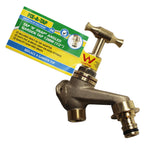 FIX-A-TAP 13mm 1/2" Lead-Free Brass T-Handle Angled Garden Tap 'N' Snap - Image 3 of 3