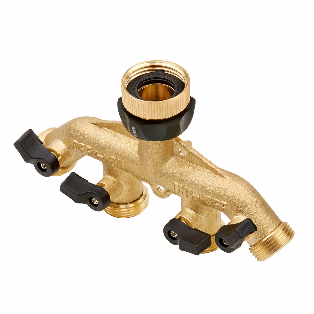 Pope 4 Way Brass Tap Adaptor Outlet - Image 4 of 5