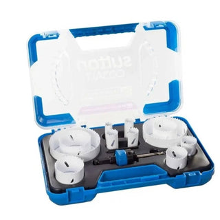 Sutton Tools 19-76mm Bi-Metal Viper Cobalt Maintenance Holesaw Set 13 Piece