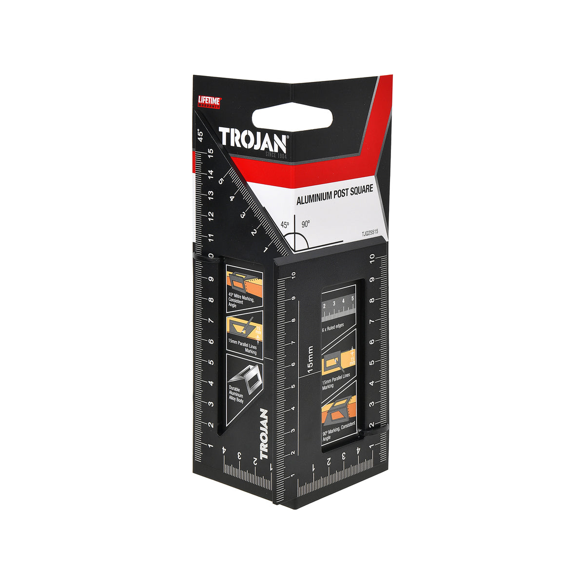 Trojan Aluminium Post Square - Image 1 of 3