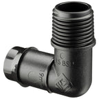 Pope 19 x 15mm Single BSP Male Poly Threaded Elbow - Image 4 of 4