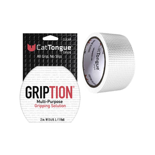 Cat Tongue 1.2m Clear Non-Abrasive Grip Tape