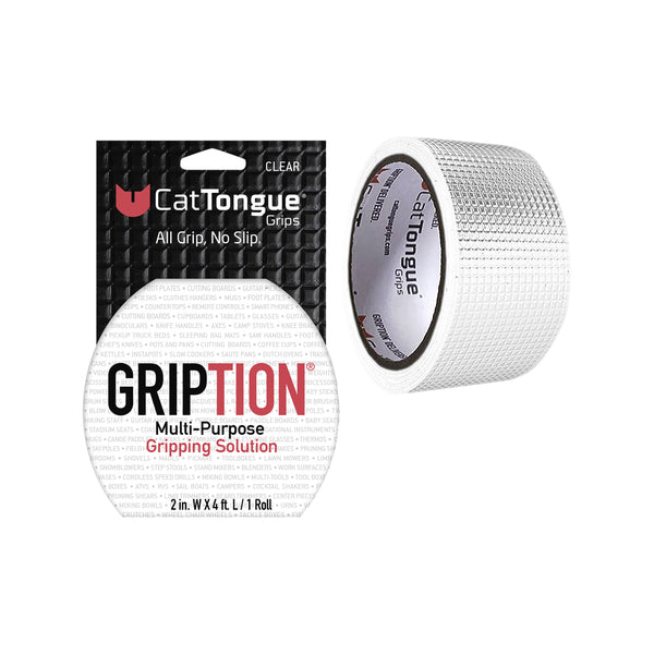 Cat Tongue 1.2m Clear Non-Abrasive Grip Tape