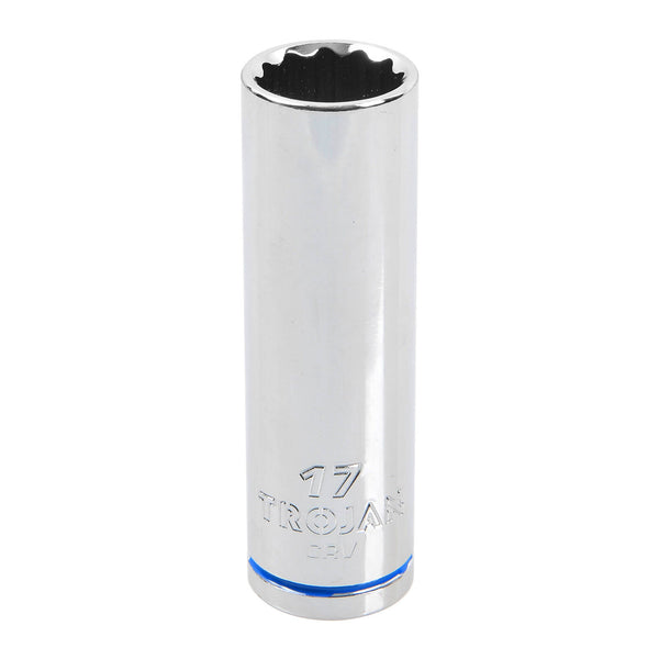 Trojan 17mm Deep Socket 1/2" Drive