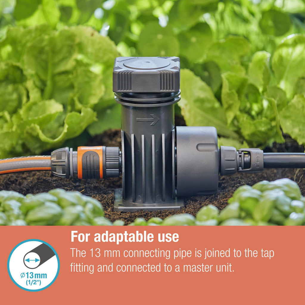 GARDENA 13mm ¾" Thread Micro Irrigation Tap Fitting - Image 5 of 7