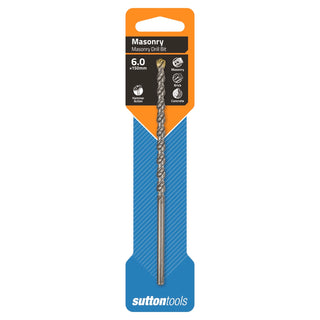 Sutton Tools 6 x 150mm SB TCT Masonry Drill Bit