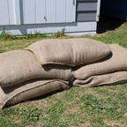 Rapid 860 x 370mm Hessian Sandbags - 10 Pack - Image 2 of 2