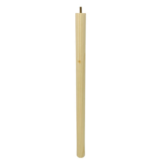 Adoored 735mm Raw Pine Round Furniture Leg