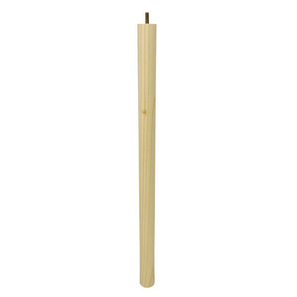 Adoored 735mm Raw Pine Round Furniture Leg