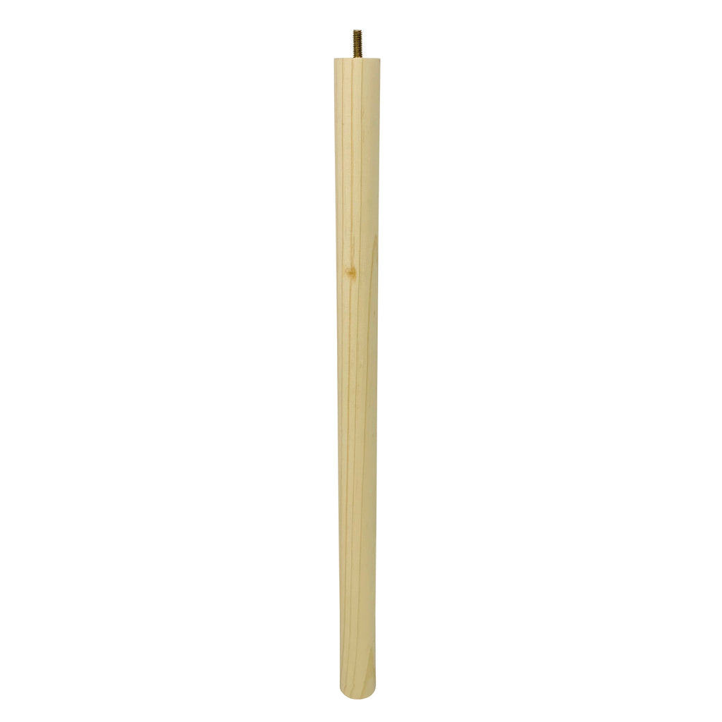 Adoored 735mm Raw Pine Round Furniture Leg - Image 4 of 6