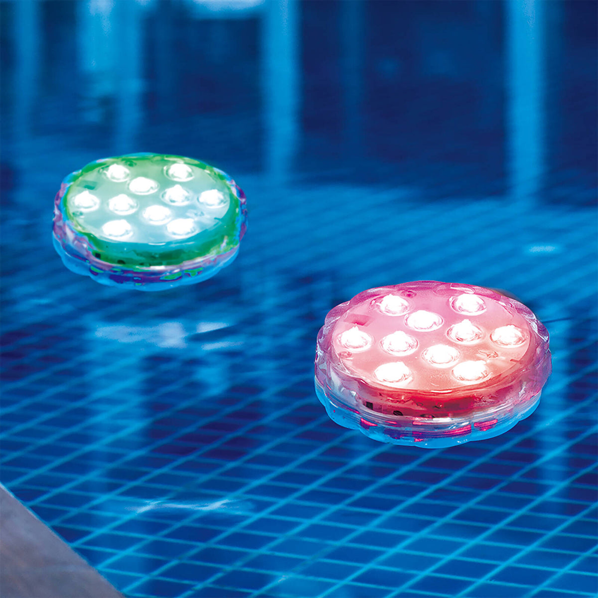 Lytworx Colour Changing Water Resistant Puck Lights - 2 Pack - Image 2 of 3