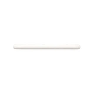 Prestige 96mm Matte White Raised D Handle - Card of 6 - White 96mm