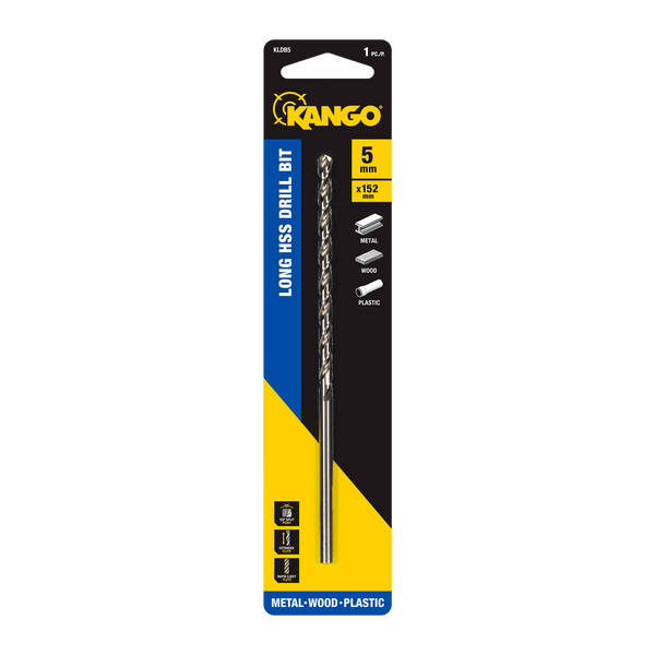 Kango 5mm Long Series HSS Drill Bit