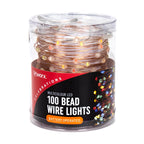Lytworx 100 Multicolour Battery Operated Bead Wire Lights - Image 1 of 2
