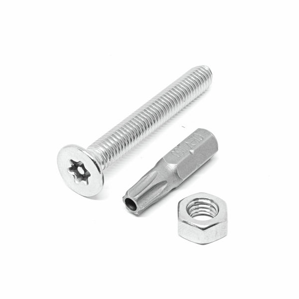 Pinnacle M8 x 45mm Stainless Steel Security Bolts - 8 Pack