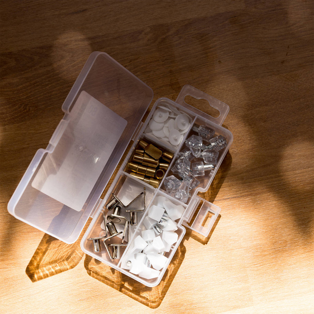 Taskmaster 80 Piece 5 Styles Shelf Pins - Multi Pack - Image 4 of 8