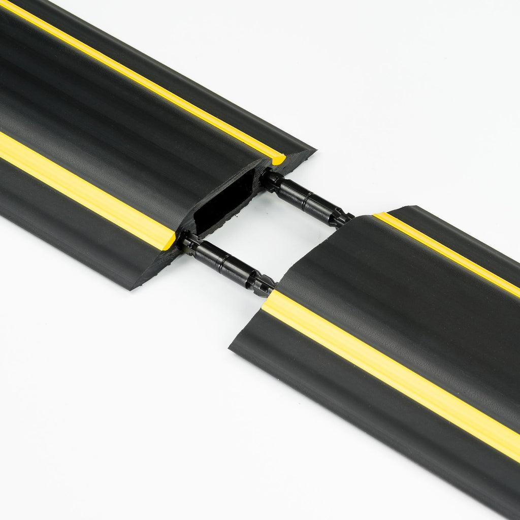 D-Line 30 x 10mm 1.8m Black And High Visibility Yellow Medium Duty Floor Cover - Image 9 of 14