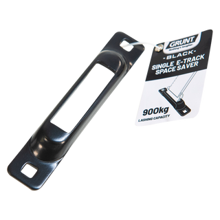 GRUNT Black Single E-Track Space Saver