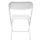 Marquee White Folding Chair - Image 4 of 9