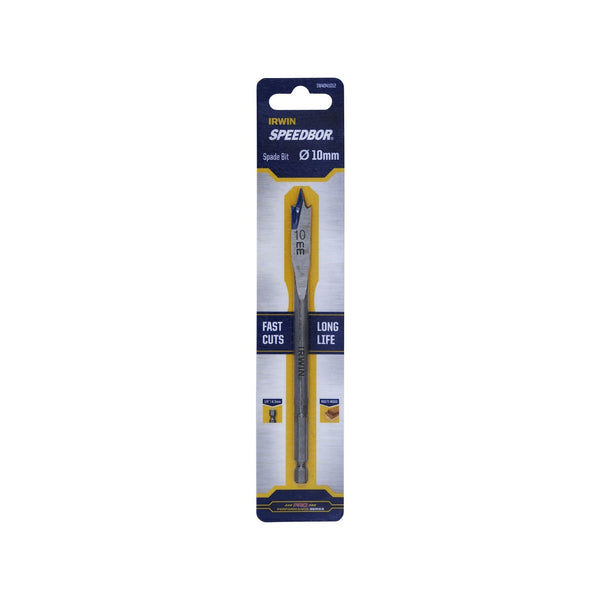 IRWIN 10mm Blue Groove Spade Bit