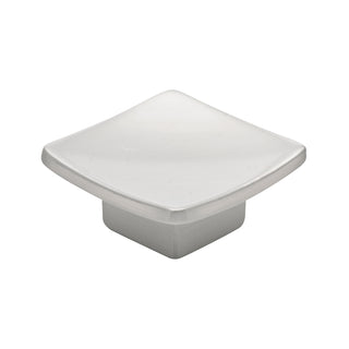 Prestige 44mm Brushed Nickel Square Dish Knob