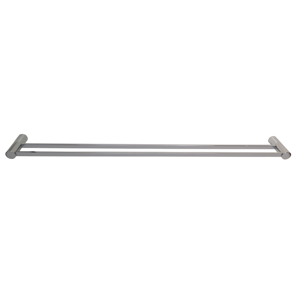 Barelli 900mm Chrome Ambiente Double Towel Rail - 900mm - Image 6 of 7